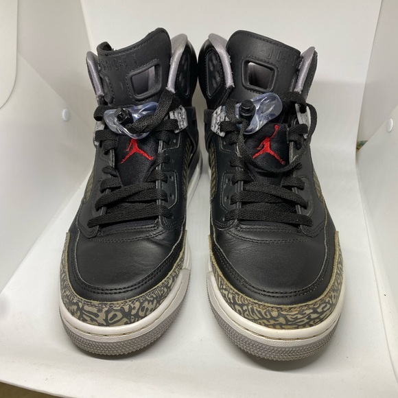 Gently used Jordan Spizike Black Cement Size 9 - Picture 1 of 14
